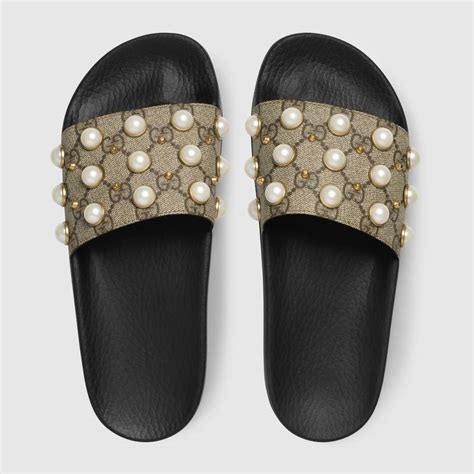 fake diamond gucci slides|best deals on gucci slides.